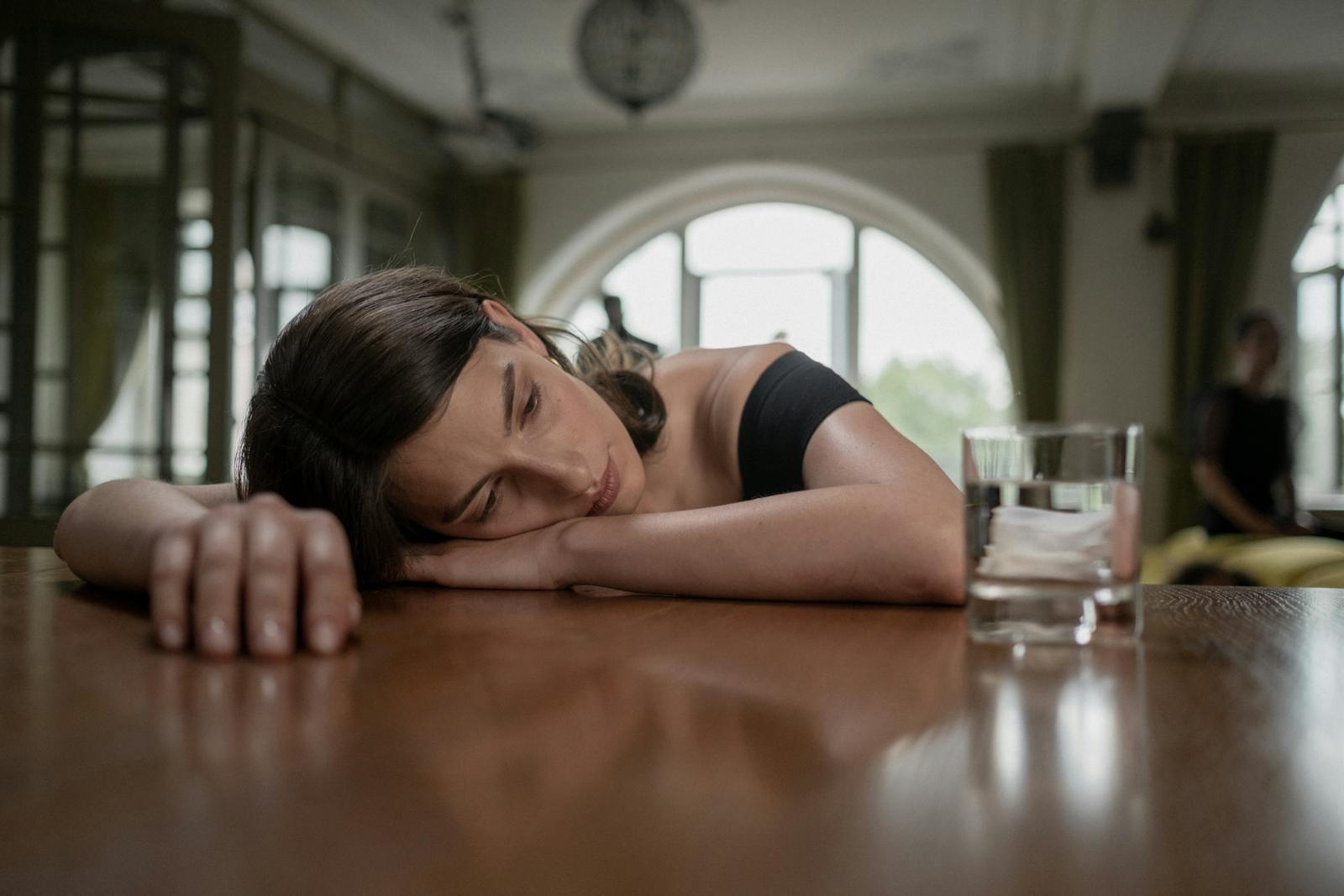 Woman going through difficult divorce